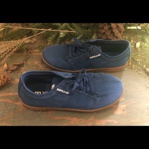 SUPRA SNEAKERS TERRY KENNEDY BLUE 9.5 GUM SOLE